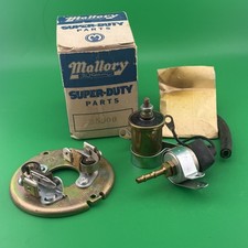 Nos Mallory 25900 Dual Point Ignition Conversion Kit 1959-63 Ford V8 Mercury Nos Mallory 25900 Dual Point Ignition Conversion Kit 1959-63 Ford V8 Mercury