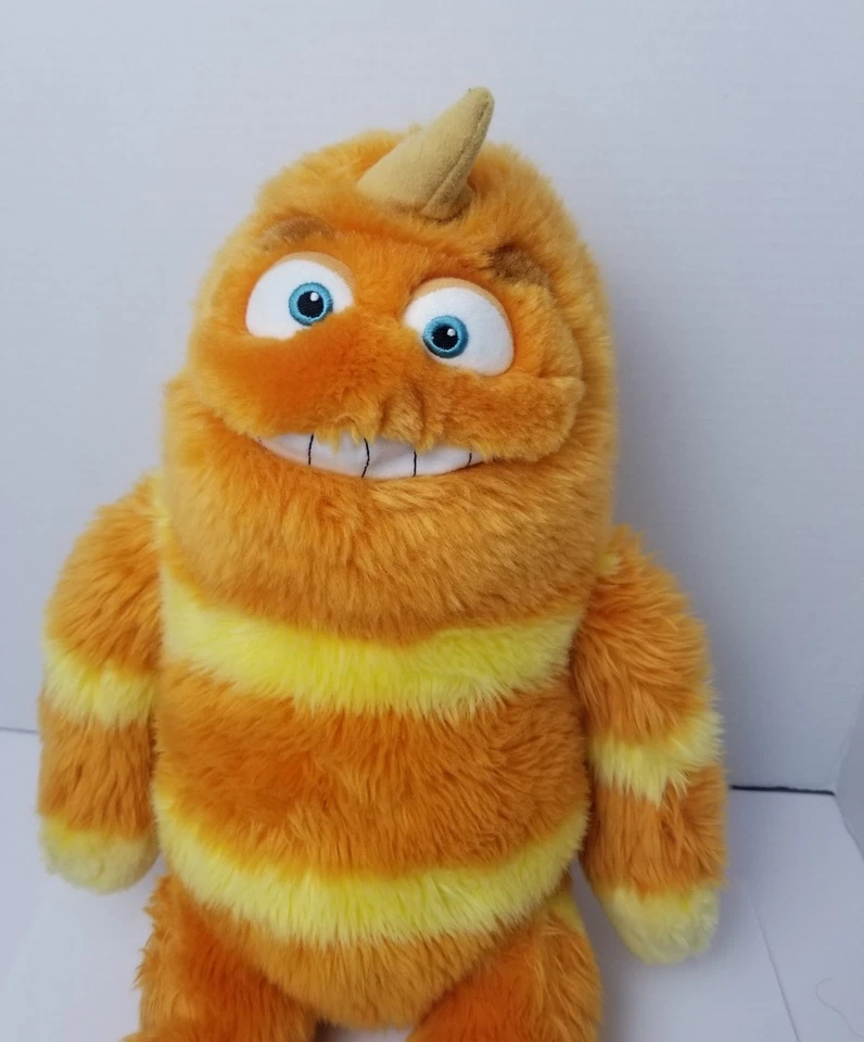 Disney Store Monsters Inc George Sanderson Naranja Peluche 15" Monster Boo's Calcetín Foto 2 de 4