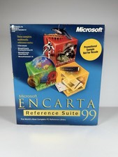 Microsoft Encarta Encyclopedia 99 Microsoft Windows 95, 98, NT - Factory Sealed