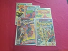 BX50 Amazing Spider-Man 183,184,185,186,187 marvel 1978 bronze age comic book