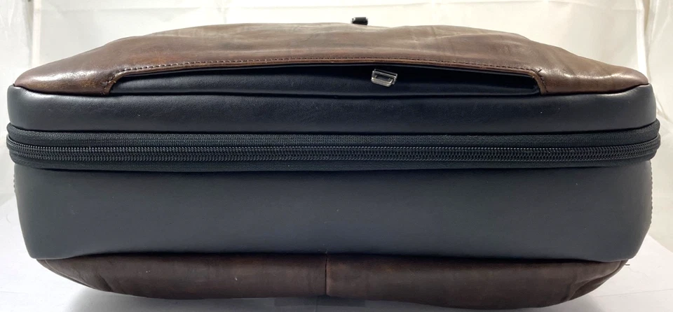 Tumi Alpha Bravo Albany Sim Briefcase Laptop Bag 100% Leather 932640DBL Reg $625 - Image 4 of 4