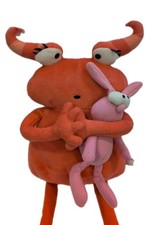 Fao Schwarz Plush Pink Pip 'Not So Scary Monsters' 19'