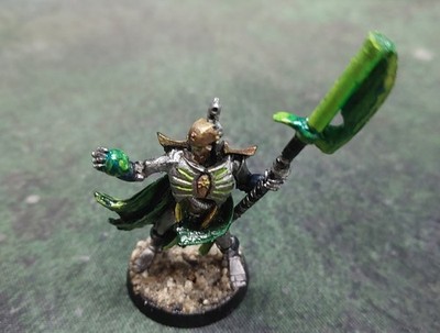 Warhammer 40K Necron Lord with Resurrection Orb - Metal