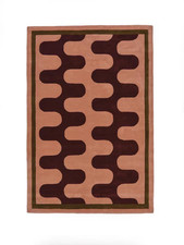 Image of Hand Tufted Rug - Bright Abstract 100% Wool Designer Rugs for Living Room Carpet
