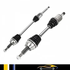 Pair Front LH RH CV Joint Axle Shaft For Durango Grand Cherokee