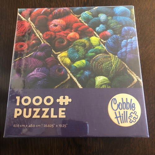 Cobble Hill 1000 Piece Puzzle Plenty Of Yarn 26.6”x19.25 SEALED - 第 3/6 張圖片