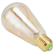 Image of Vintage Light Bulb E27 4W High Light Transmittance Flexible Spiral Filament A ;;