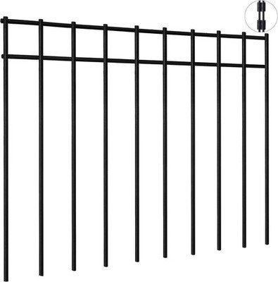 21 Pack - 17''x12'' Animal Barrier Fence, 30Ft(L) No Dig Fence A, Black 