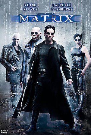 THE MATRIX-DVD-1999-KEANU REEVES-DVD-LIVRAISON GRATUITE AU CANADA - Photo 1/1