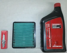 Honda EU3000 Oil Change Service Kit Filter Spark Plug Air Generator EU3000is