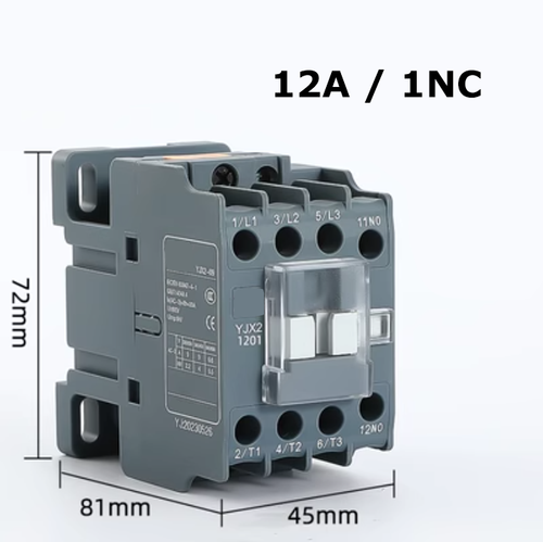 220V 380V 110V 36V 24V AC Contactor 3 Pole 1NO/1NC/1NO1NC Dustproof 9A ~ 95A - Picture 10 of 21