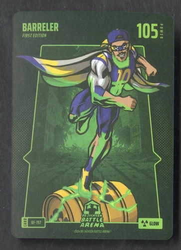2024 Bo Jackson Battle Arena Battlefoil Barreler Cooper Kupp Glow
