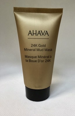 AHAVA 24k Gold Mineral Mud Mask Full Size 1.7oz New & Sealed 