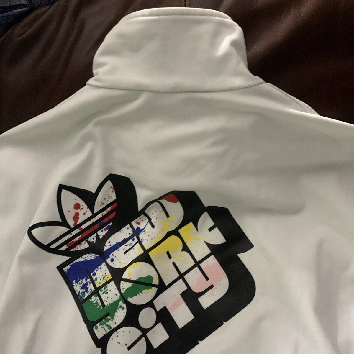 ADIDAS W6 ADICOLOR BILL McMULLEN NEW YORK CITY TRACKSUIT TOP ADIDAS W6 ADICOLOR BILL McMULLEN NEW YORK CITY TRACKSUIT TOP