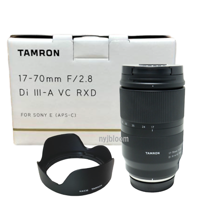 TAMRON タムロン 17-70mm F2.8 ソニーEマウント　used TAMRON 17-70mm F/2.8 Di III-A VC RXD / B070S (for Sony E / APS-C