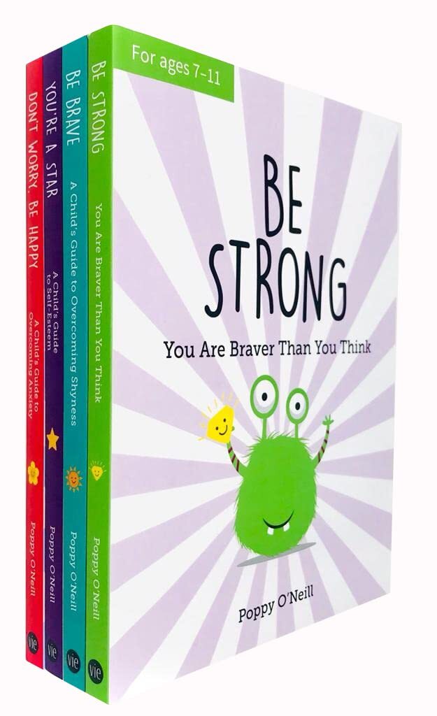 Poppy O'Neill Collection 4 Books Set You're a Star, Don't Worry Be Happy, Strong