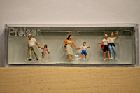 Preiser 10326 Ho 1:87; Laufende Passanten , Neu & Ovp