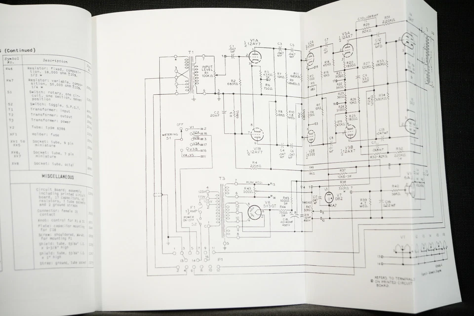 RCA BA-25 tube compressor limiter service and user manual reprint - Image 4 of 4