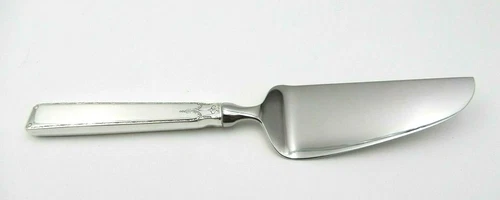 VINTAGE TOWLE OLD LACE PATTERN STERLING SILVER HANDLE CHEESE SERVING KNIFE