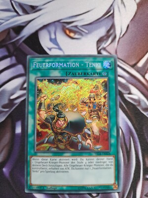 Yugioh Feuerformation - Tenki FIGA-DE028 Secret Rare 1. Auflage