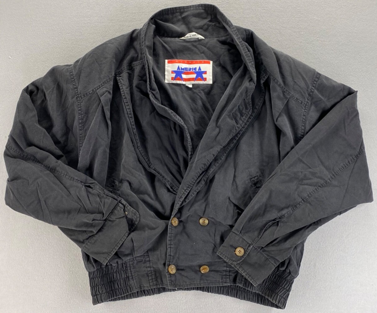 Vintage America M. Julian Bomber Jacket Men's L Work Coat Vintage America M. Julian Bomber Jacket Men's L Work Coat