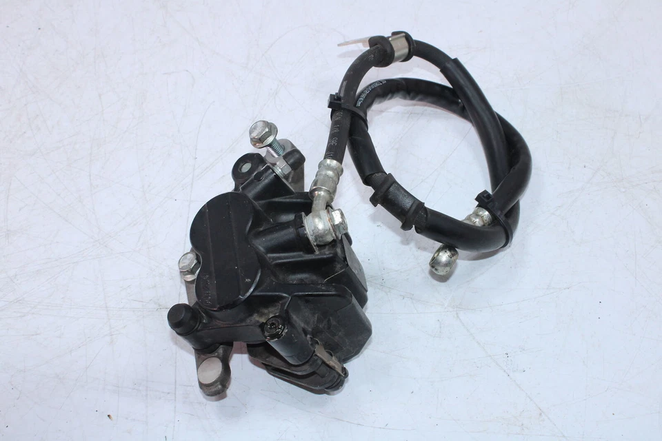 2015 Suzuki GW250F REAR BACK BRAKE CALIPER W MOUNT BRACKET - Image 3 of 4