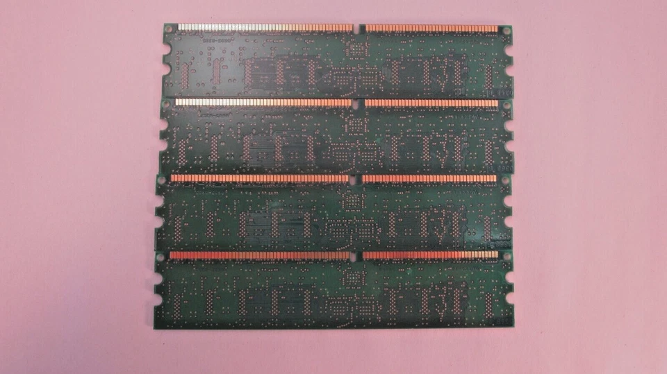 Módulo de memoria HP 2GB (4x512MB) PC-3200 DDR ECC Reg CL3 184 pines 373028-551 4 PCS Foto 2 de 2