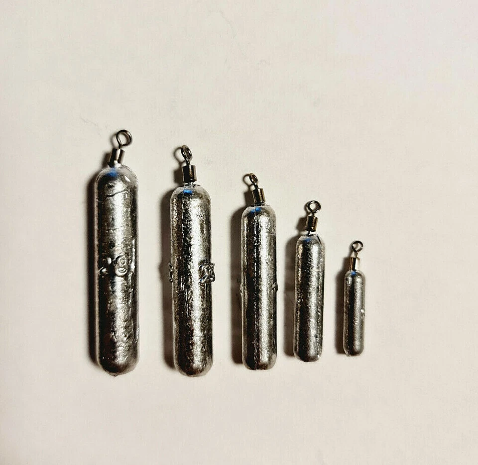 5 x DROP SHOT BLEI JIG RIG STABBLEI 3-28g MIT WIRBEL, LANG, DROPSHOT LEAD