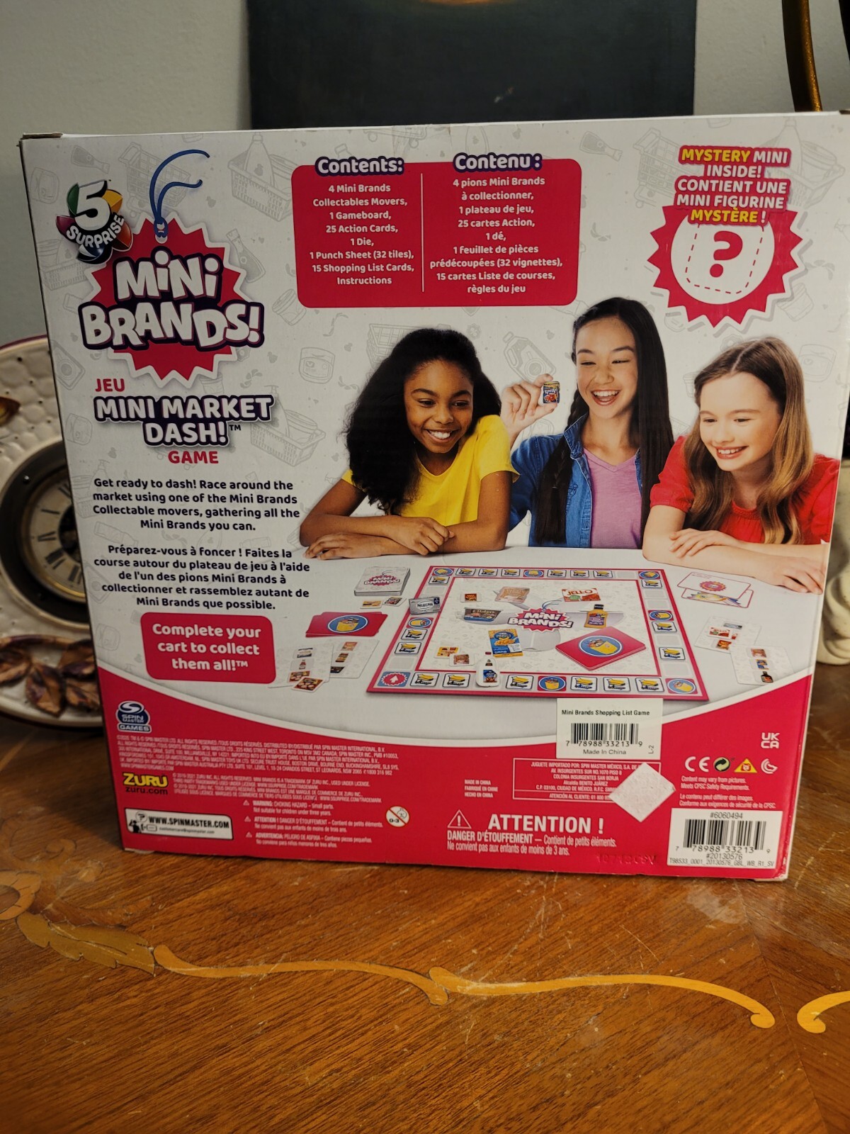 New Mini Brands  Market Dash Food Game