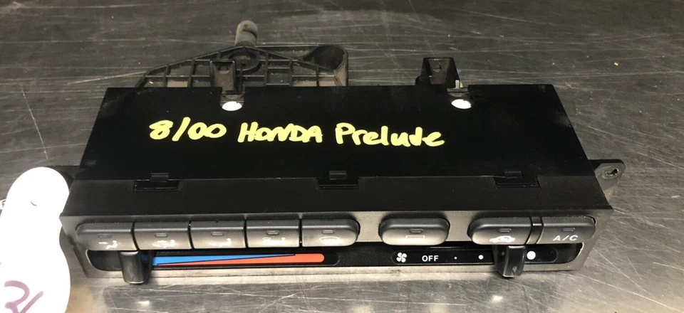 Honda Prelude 1997-2001 calor aire acondicionado temperatura climatización climatización Foto 2 de 4
