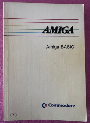 Amiga / Amiga BASIC for A500/A1000/A2000, Commodore User Manual / German