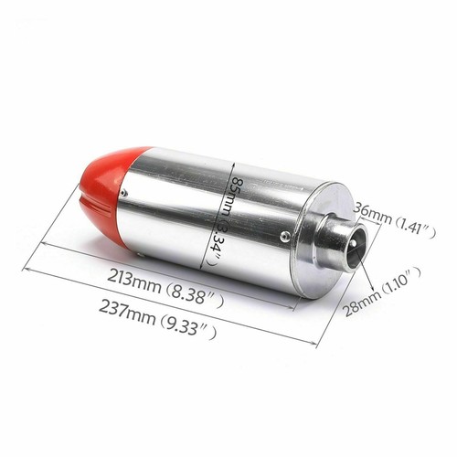 28MM Exhaust Muffler Thumpstar 50/70/110cc 125cc 140cc Pit Bike Quad ATV Go kart - Picture 2 of 4