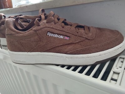 Reebok Classic CLUB C 85 UNISEX - Sneaker low - collegiate brown/chalk/lee