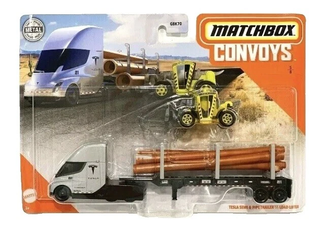 Fabricación de plástico Matchbox Convoy contemporáneo Diecast coches, camiones y camionetas