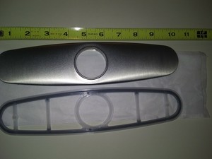 Moen Kitchen Faucet Deck Plate and Gasket , Brushed ...