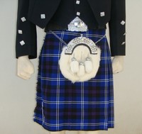 Scottish | Heritage Of Scotland Tartan Heavy Kilt & Kilt Pin | Geoffrey Scottish | Heritage Of Scotland Tartan Heavy Kilt & Kilt Pin | Geoffrey