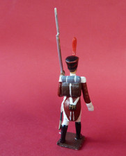 Soldat CBG Mignot – Premier Empire, Cavalier 124, Drapeau De Hussard – échelle 54mm, Plomb Peint