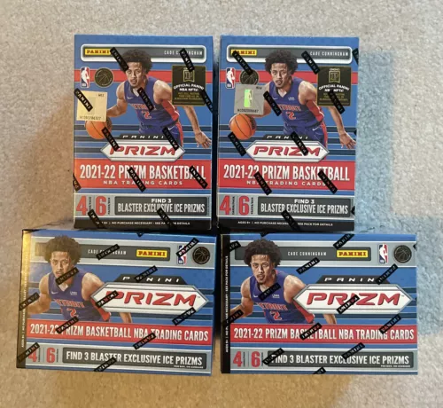 2021-22 Panini Prizm Basketball Blaster Box Factory Sealed - Lot of 4 🏀 RC AUTO