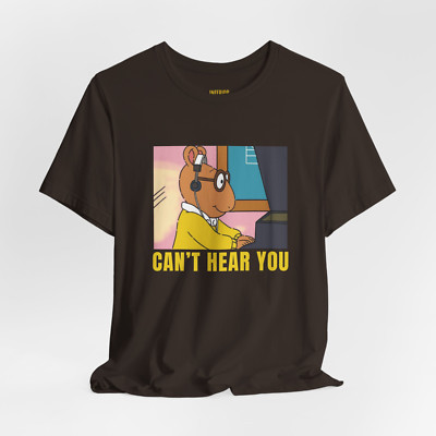 King Arthur s Got His Ears On Mute'' Funny Adult Meme T-shirt