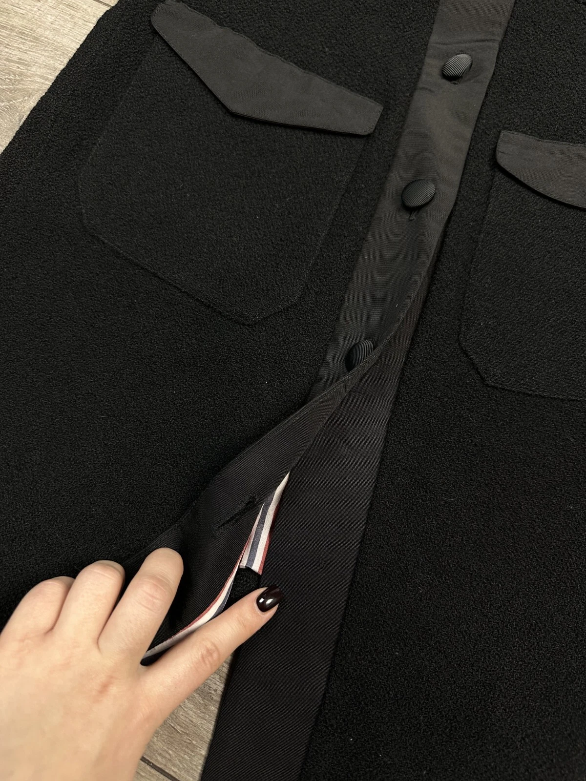 Thom Browne Vestito Gilet Lana Donna Pre Autunno 2014 Taglia (1)