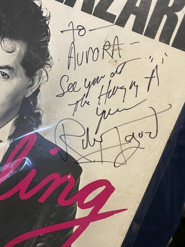 Robert Hazard - Darling - NO RECORD JUST SLEEVE AND AUTOGRAPH - Picture 2 of 3