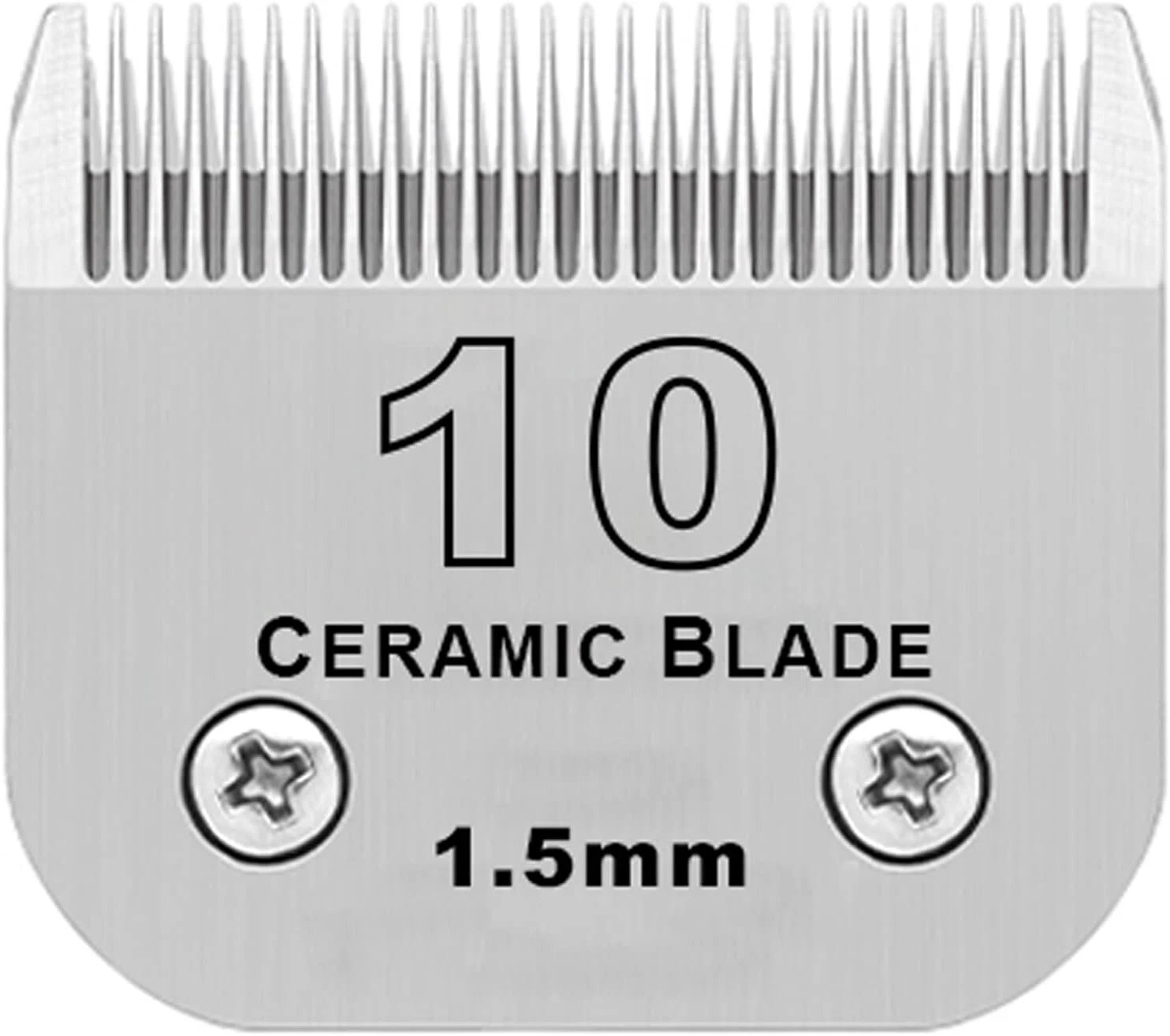 Detachable Pet Dog Grooming Clipper Ceramic Blade For Andis 10 Cut Length 1/16"