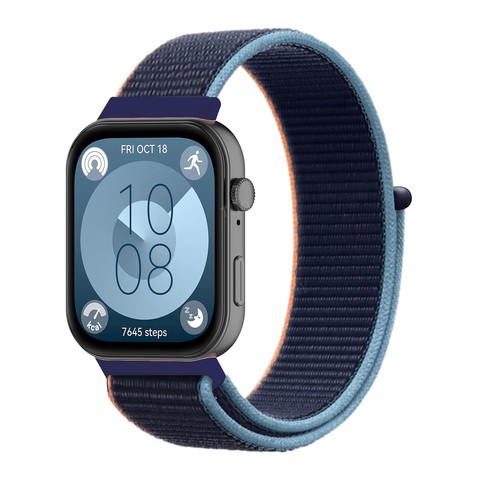 Nylon Loop Strap For Huawei Watch Fit 3/Fit 4/4Pro Breathable Bracelet Wristband - Picture 13 of 53