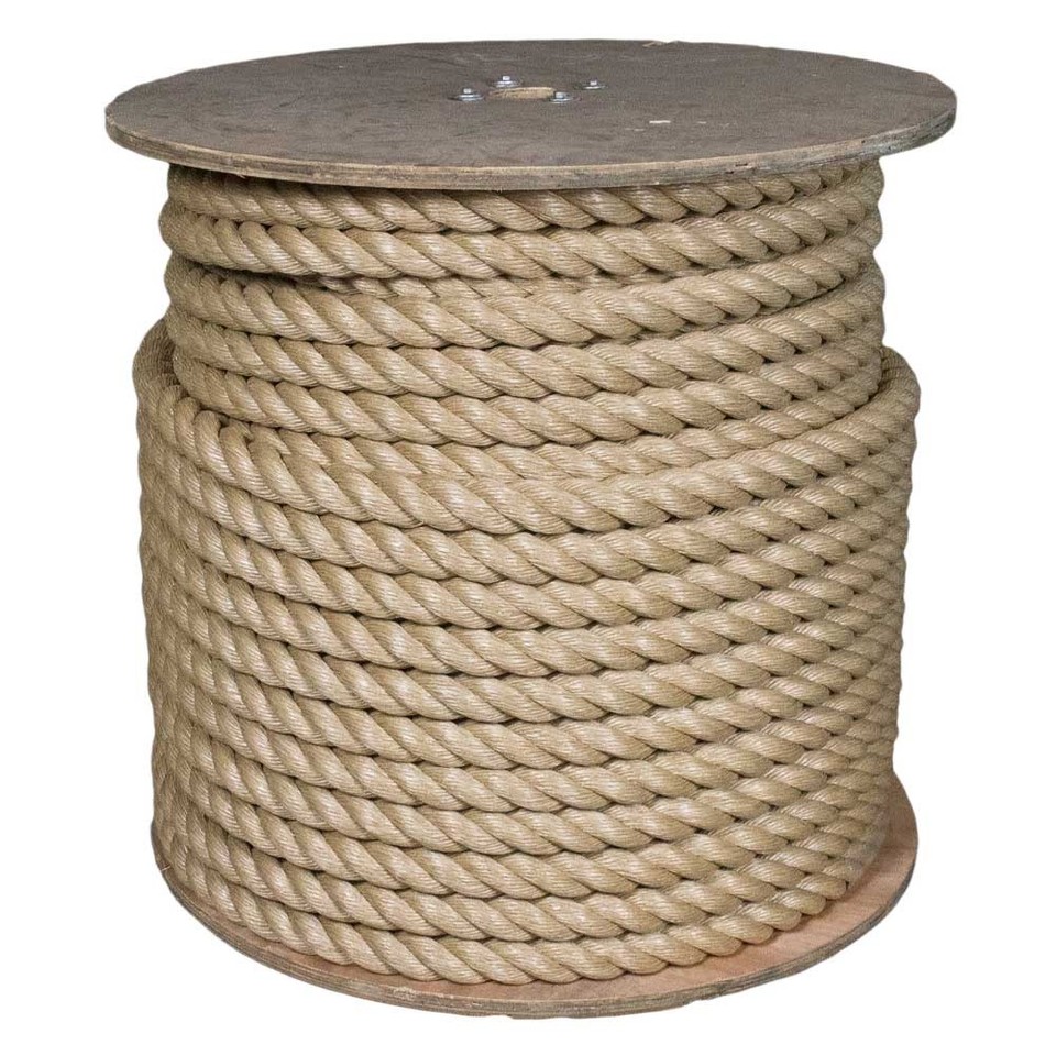 Golberg Twisted ProManila Seil – Starkes Polypropylen-Seil, 3,8 Cm Durchmesser, 7,6 M Länge