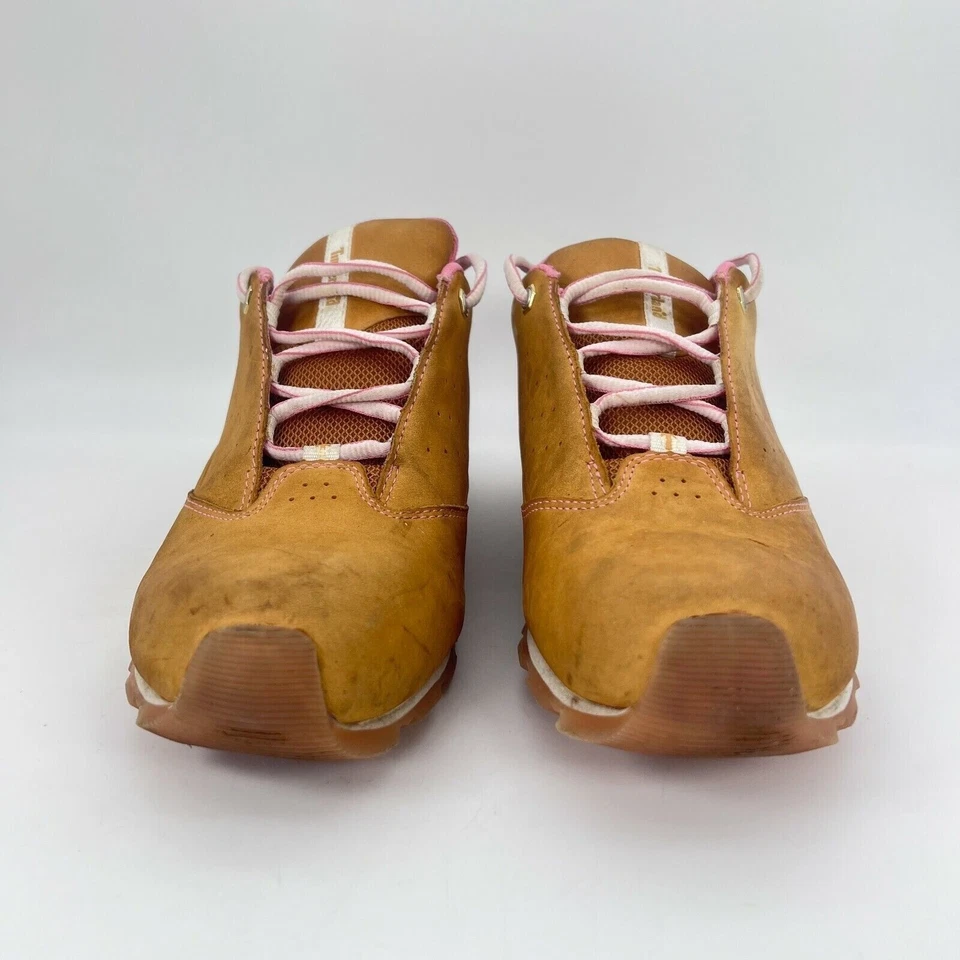 Timberland Metro Slim Trigo Marrón Rosa Mujer Zapatillas Zapatos 19381 1027 Talla 10 Foto 3 de 4