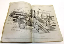 Old 1945 IHC McCormick-Deering Harvester-Thresher No. 52-R Antique Owners Manual