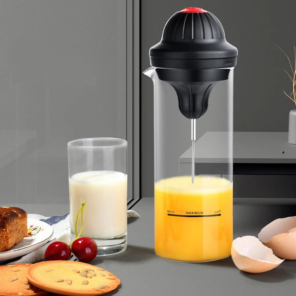 Milk Frother Automatic Coffee Foam Maker Electric Milk Foaming Machine Tool M US