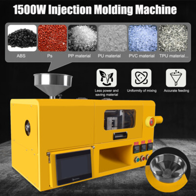 1500W Desktop Injection Molding Machine For PP PC ABS Plastic Molding Machine