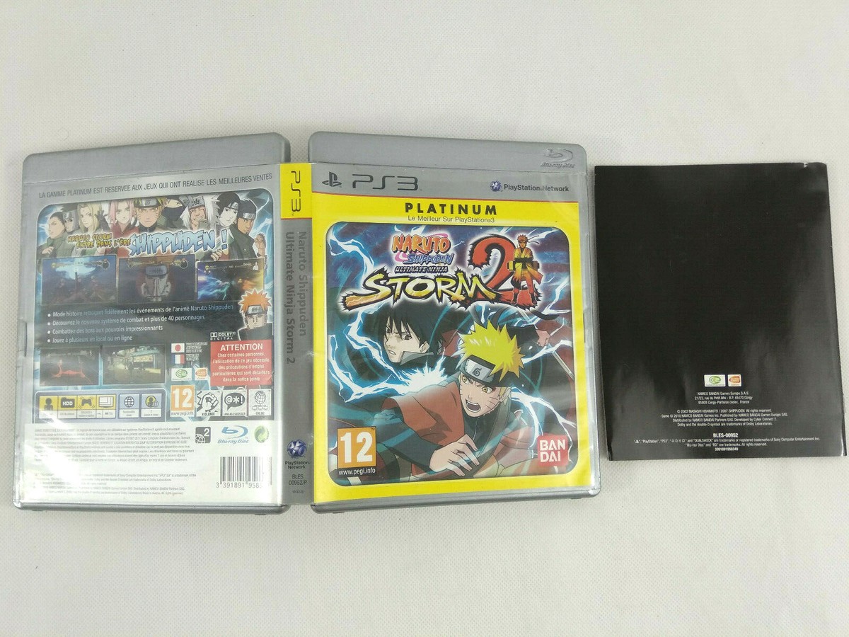 Boîte Et Notice PS3 Naruto Ultimate Ninja Storm 2 - UNIQUEMENT Boîte Vide, Occasion