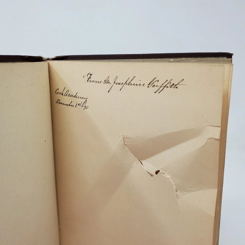 RARE Bible Temperance Studies by M. Josephine Griffith - 1890, 1st Edition - HC - Image 2 of 4